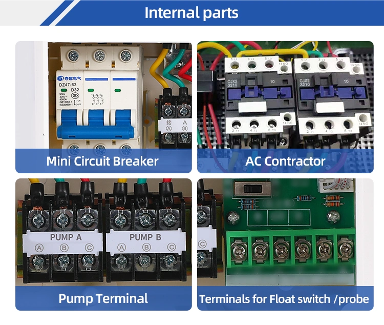 7.5kw Waterproof Single Phase Farm Water Pump Control Panel