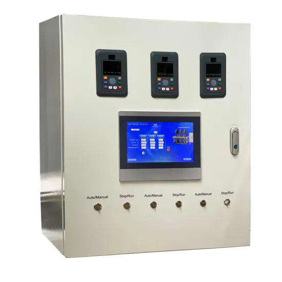 PLC moteur variateur de fréquence électrique à distance armoire VFD CNC Machines panneau de commande pour pompe à eau 200kw
